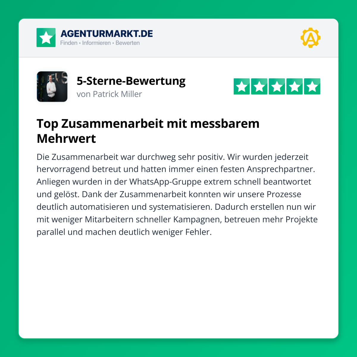 Kundenbewertung von persox.de