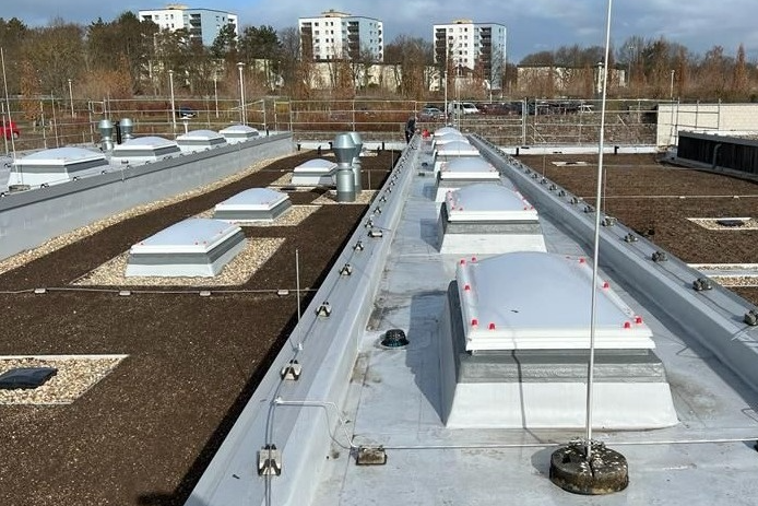 Abgeschlossenes Projekt in Koblenz der Bedachungen Schmidt Gmbh