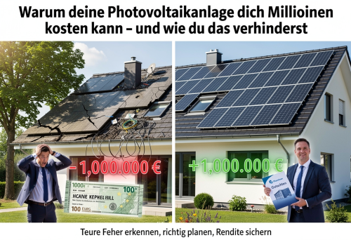 Deine PV-Anlage kann dich MILLIONEN kosten