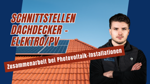 So muss die Dach/ PV Schnittstelle aussehen!