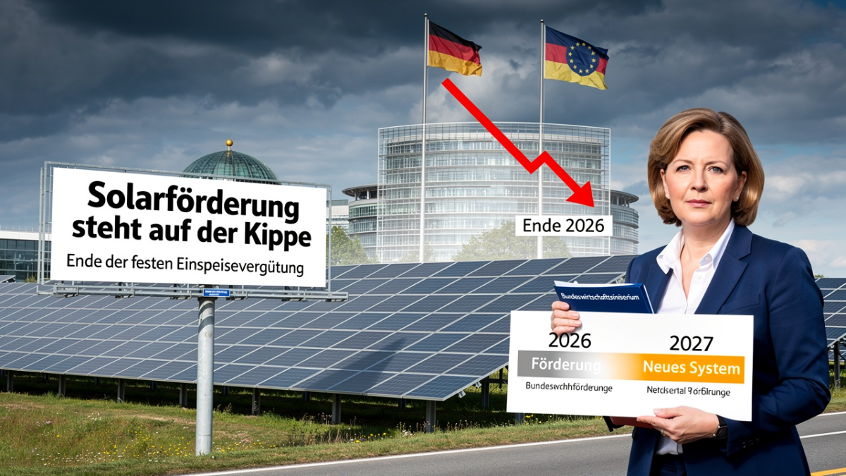 Das Ende der festen Einspeisevergütung