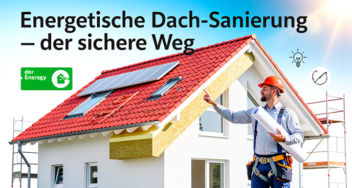 Darstellung: Energetische Dachsanierung
