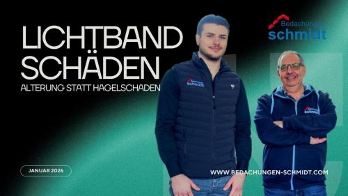 Lichtband-Schäden: Alterung statt Hagelschaden?