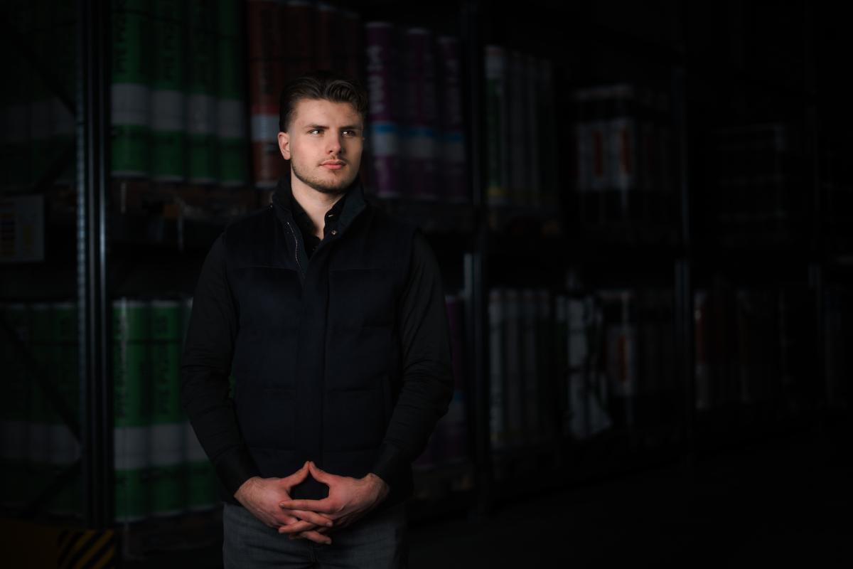 Paul Schmidt, Geschäftsführer der Bedachungen Schmidt GmbH