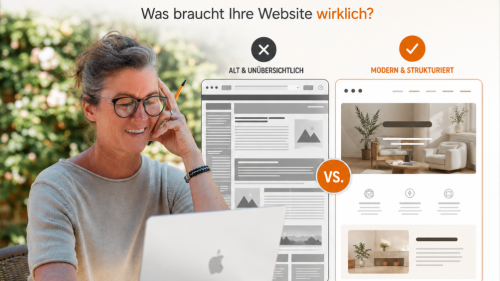 Ines Preißer prüft: Website weiterentwickeln oder neu aufbauen?