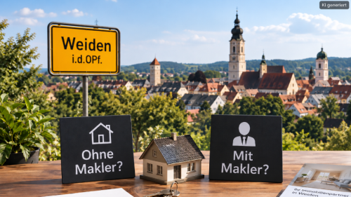 Verkauf mit oder ohne Makler? (KI-generiert)