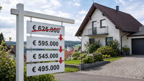 Ein zu hoher Verkaufspreis macht deine Immobilie günstiger