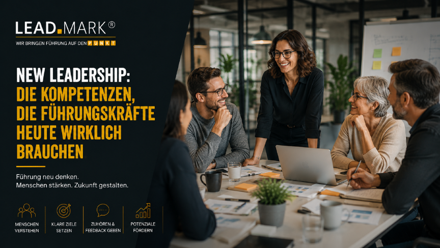 Teamdiskussion zu New Leadership: die Kompetenzen für Führungskräfte.