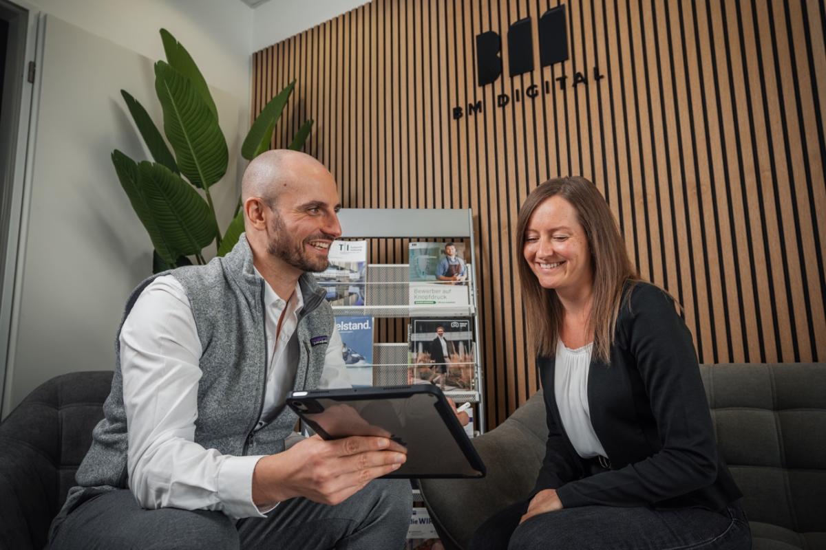 Michael Bendl von der BM Digital im Gespräch.