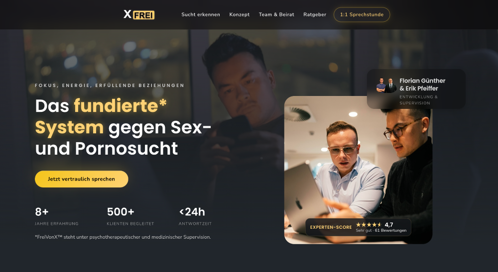 Das fundierte System gegen Sissy-Fetisch und Pornosucht.