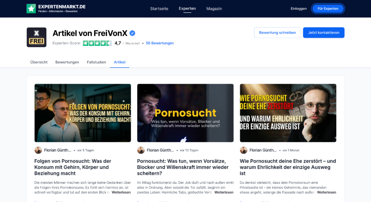 In unserer Artikelübersicht im Expertenmarkt-Magazin findest du zahlreiche Fachartikel zum Thema.