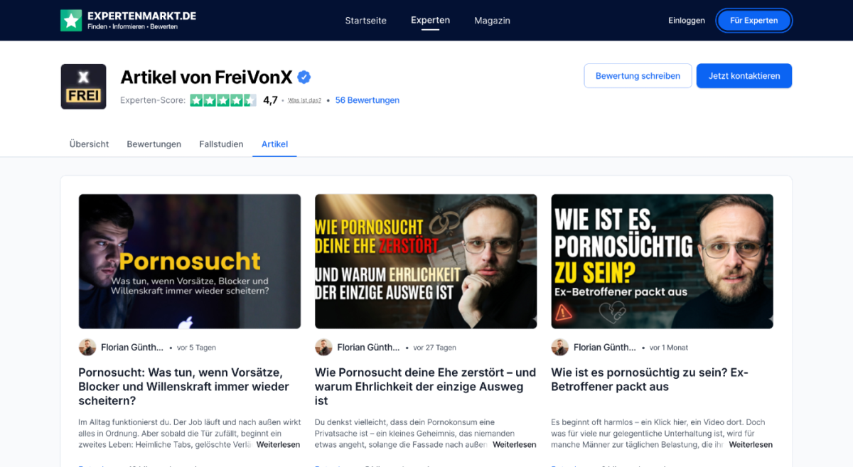 In unserer Artikelübersicht im Expertenmarkt-Magazin findest du zahlreiche Fachartikel zum Thema.