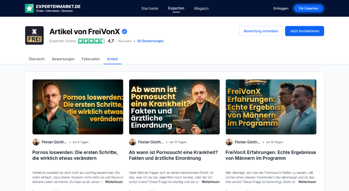 Übersicht von Artikeln zur Thematik Fußfetisch loswerden auf der Webseite.