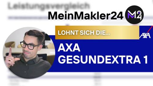 Gesundextra 1 Axa Erfahrung und Analyse