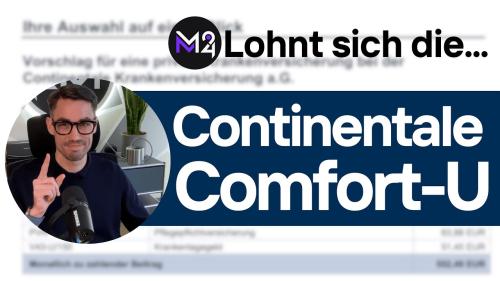Continentale Comfort-U Analyse und Erfahrungen