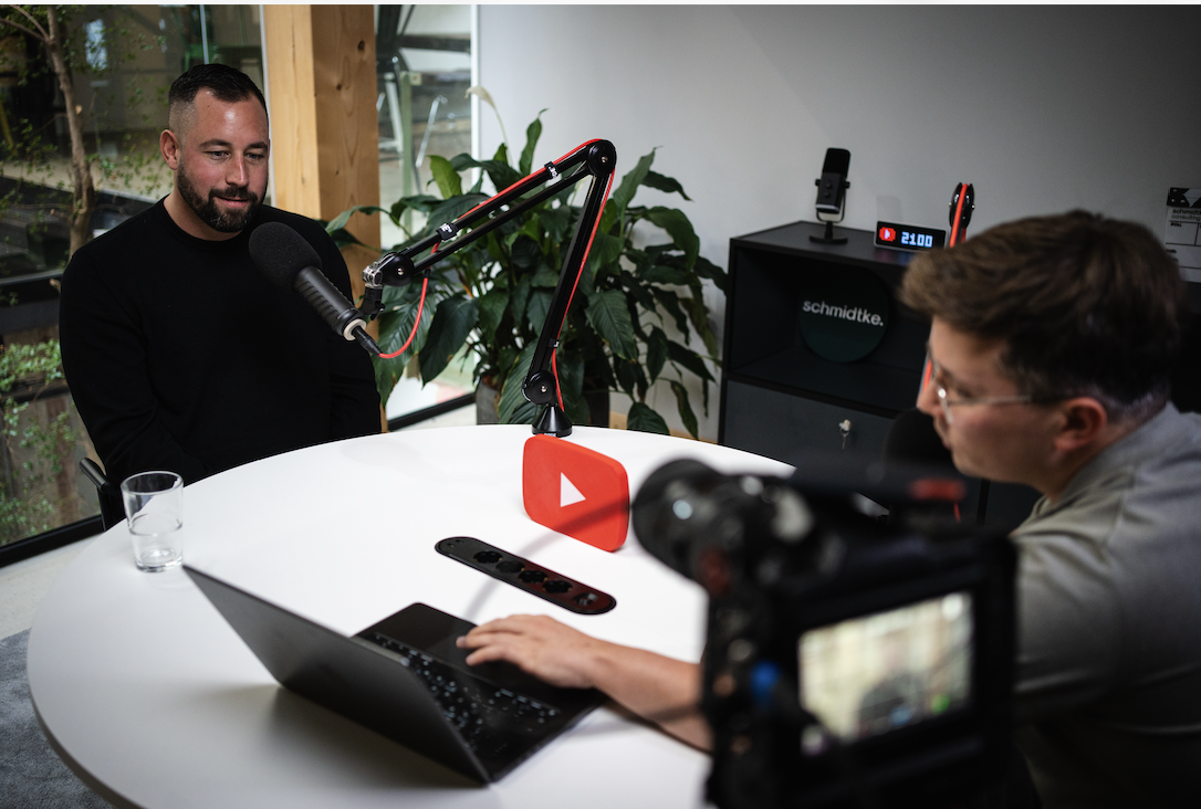 YouTube Podcast Videodreh