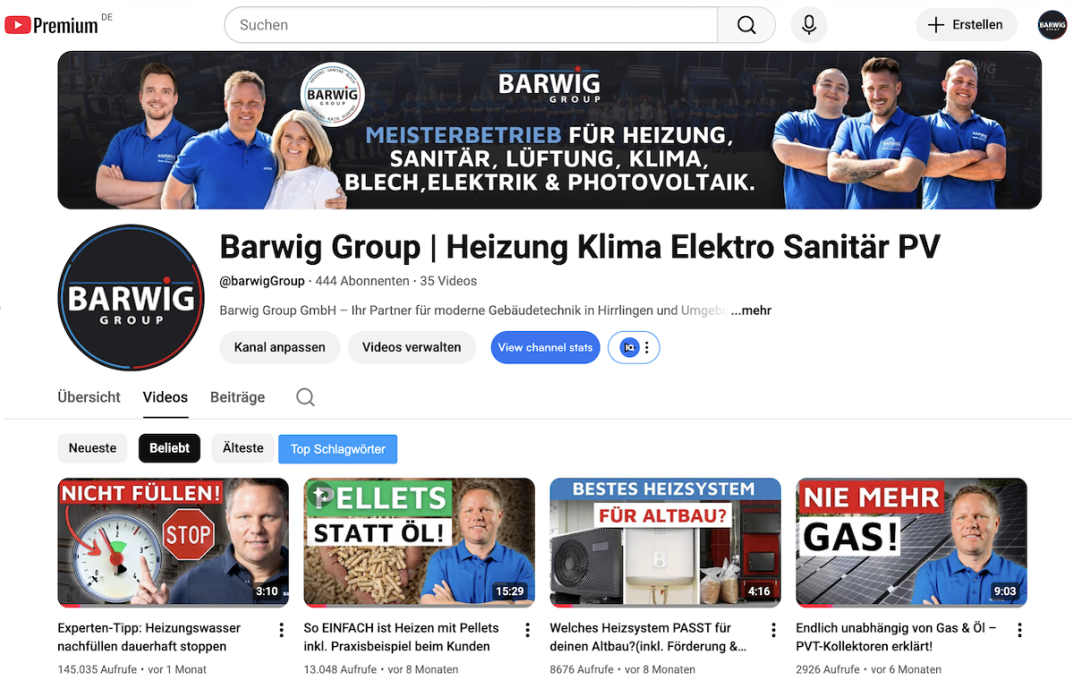 YouTube Kanal