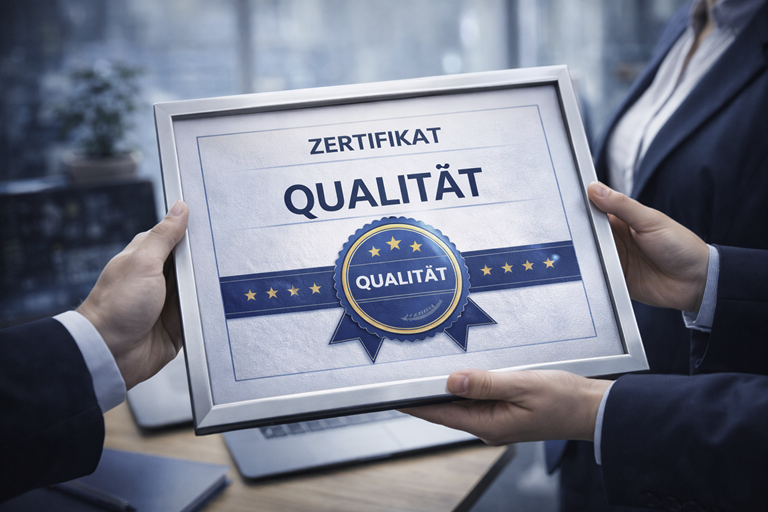 Zertifizierung als Qualitätsfaktor&nbsp;