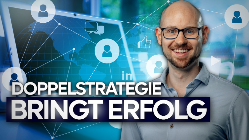 Ein Gutachter erklärt, wie die Doppelstrategie Erfolg durch Sichtbarkeit und Networking bringt.