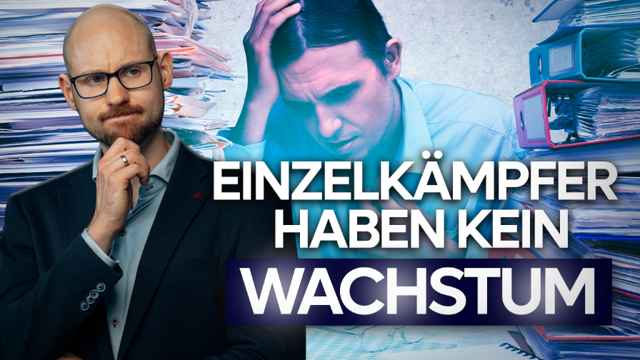 Einzelkämpfer erkennen, dass sie ohne ersten Mitarbeiter kein Wachstum erzielen können.