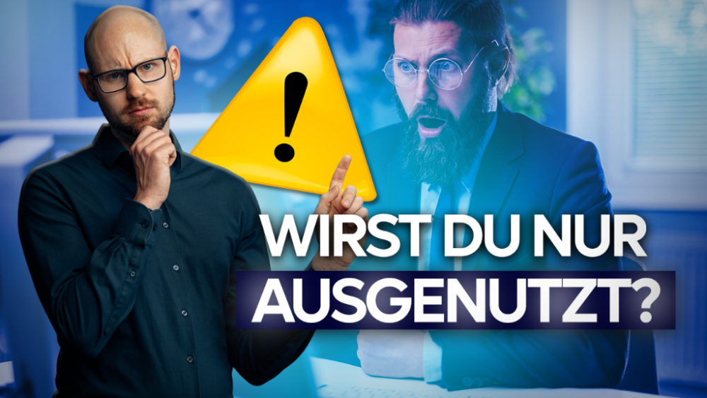 Zwei Männer diskutieren über Subaufträge für Gutachter und mögliche Ausnutzung.
