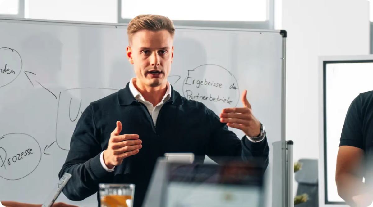 Unser Ansprechpartner während des gesamten Relaunch-Projekts: Marvin Flenche, Mitgründer und Geschäftsführer der A&M Unternehmerberatung