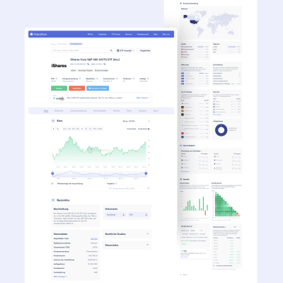 Finanzfluss: UX & UI Design für die neue ETF Suche