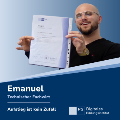Vom beinahe abgebrochenen Technischen Fachwirt zum Schichtleiter