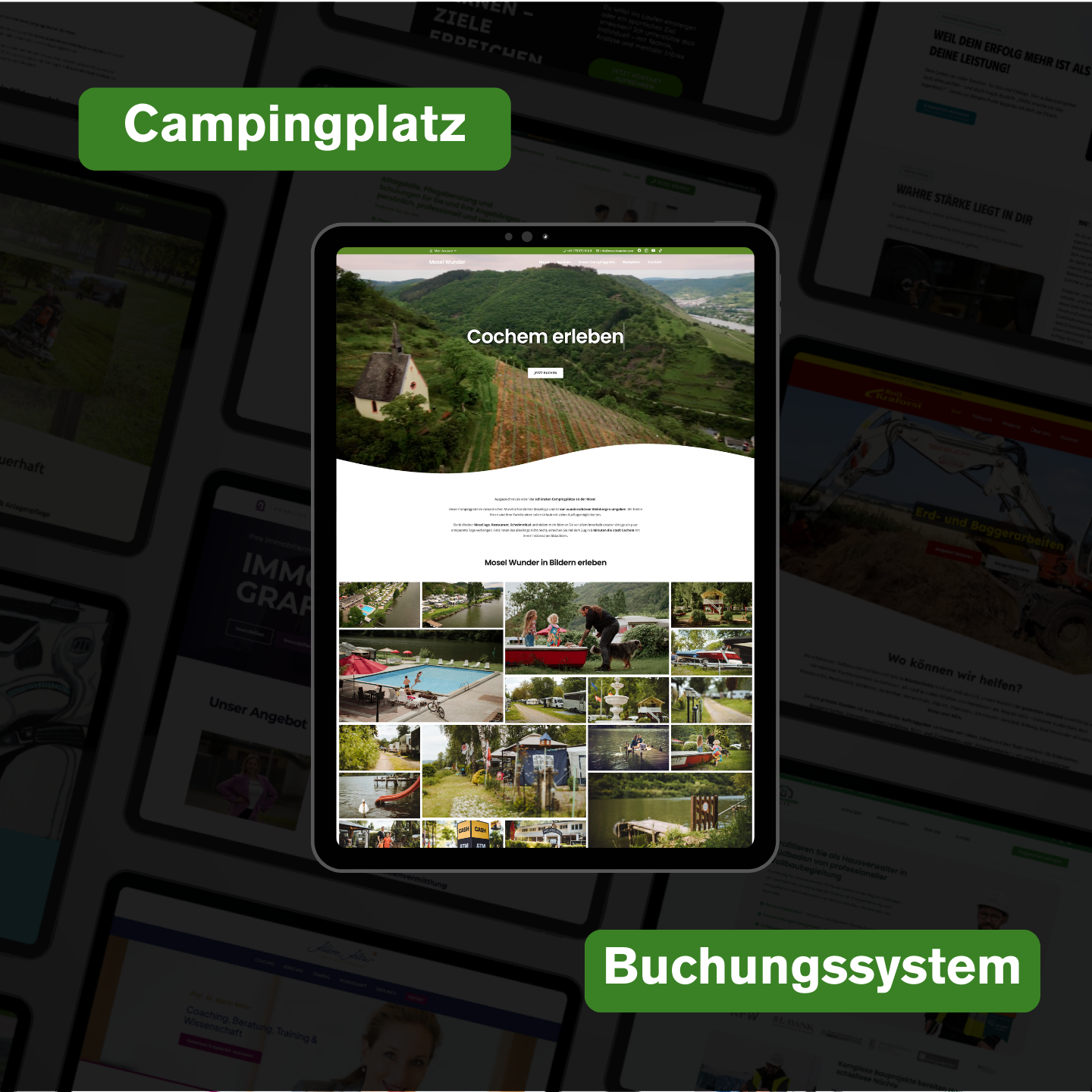 Campingplatz: Neue Webseite mit Online-Buchung beendet Zettelwirtschaft und steigert Auslastung
