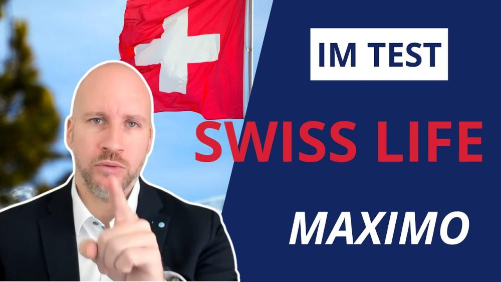 Der Test des Swiss Life Maximo mit einem Experten, der darauf verweist.
