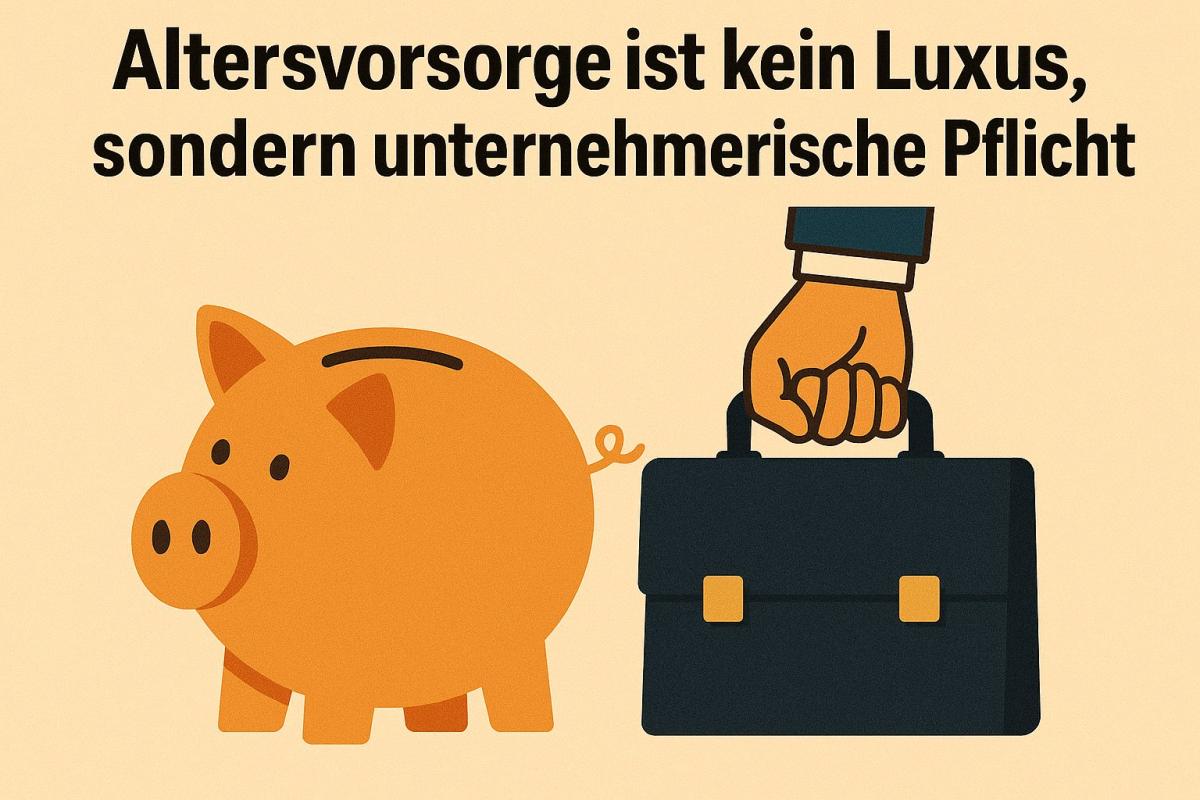 Jeder Unternehmer sollte eine Altersvorsorgestrategie haben.