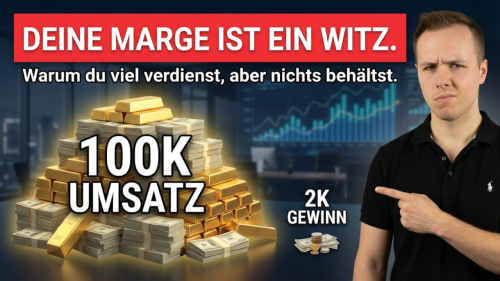Umsatz ist Eitelkeit, Gewinn ist Wahrheit. Wach auf.