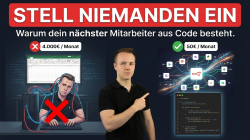 Warum 4.000€ für Arbeit zahlen, die ein 50€-Skript besser erledigt?