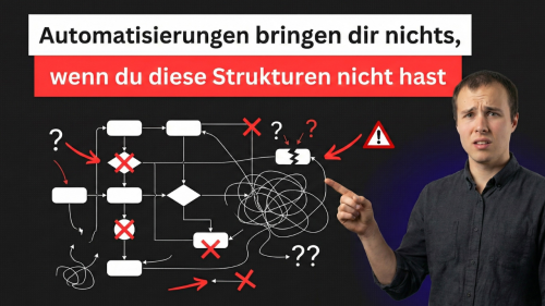 Chaos statt Effizienz? Automatisierung ist mächtig, aber nur, wenn das Fundament stimmt.