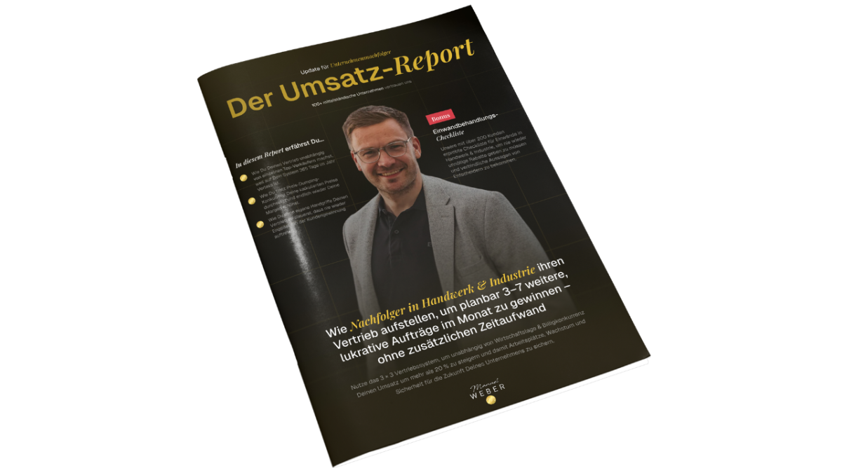 Cover des DMC-Reports mit Titel und smiling Mann.