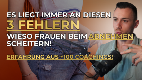 Es liegt immer an 3 Fehlern wieso Frauen nicht abnehmen können!