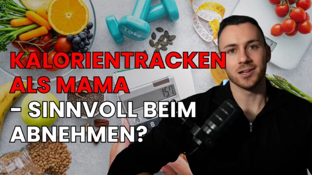 Mann diskutiert über Kalorien tracken als Mama beim Abnehmen.