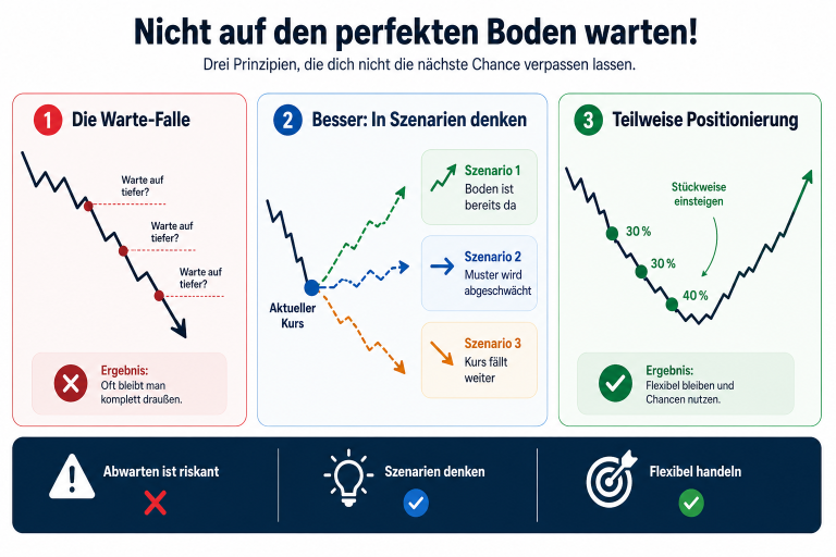 Grafik zu Bitcoin Bärenmarkt: Strategien zur Positionsfindung und Szenarien denken.