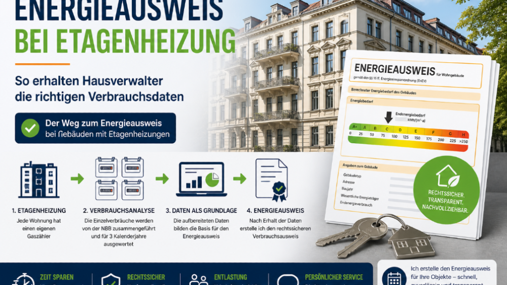 Energieausweis bei Etagenheizungen