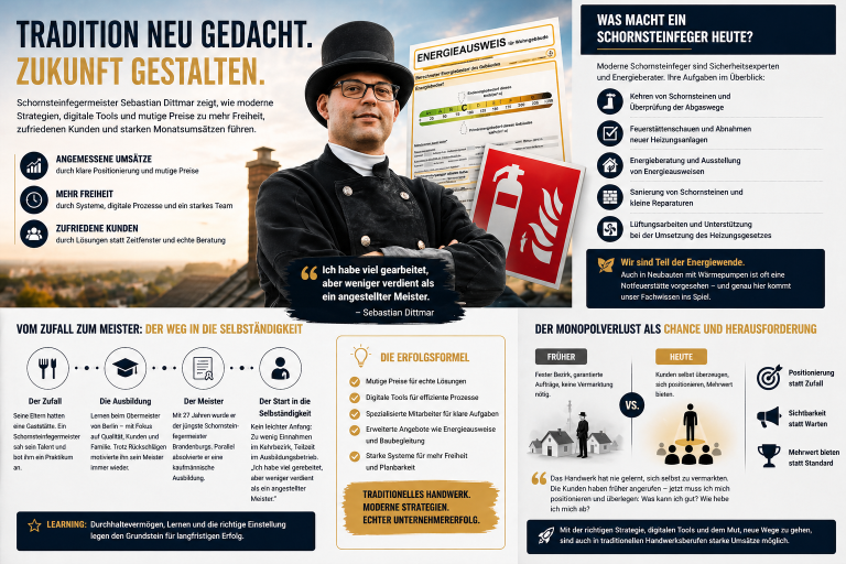 Tätigkeiten des modernen Schornsteinfeger