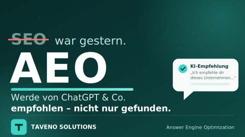 SEO war gestern AEO ist heute 