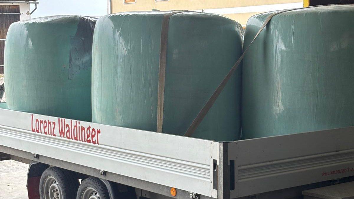 Verladenes Strukturpellets-Granulat für Milchviehbetriebe mit Hochboxen, die es endlich testen wollen.