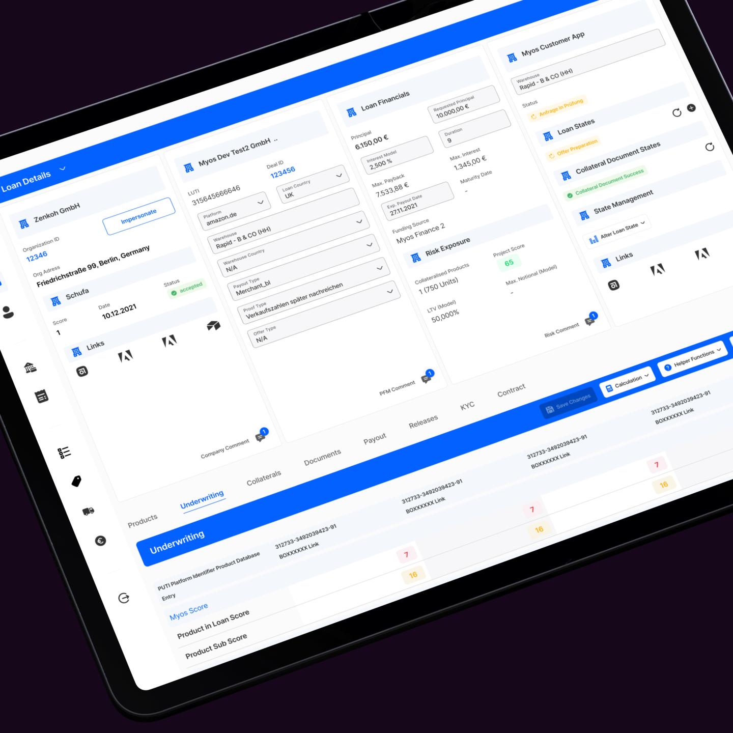 Neues Designsystem und Interface für das deutsche Fintech