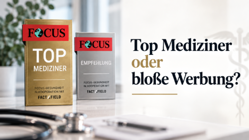 Top Mediziner oder bloße Werbung?