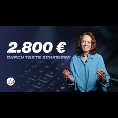 Julia: Bei Null gestartet — heute 2.800€ im Monat