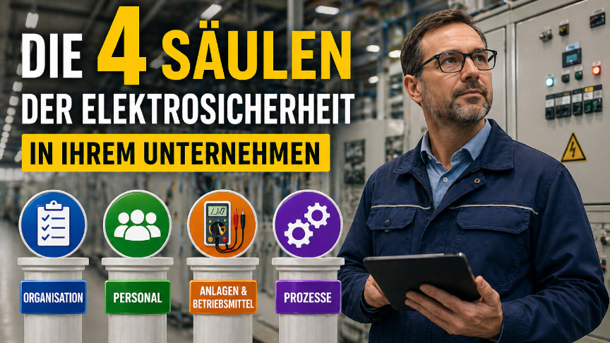 Die 4 Säulen der Elektrosicherheit in Ihrem Unternehmen