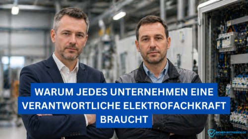 Warum jedes Unternehmen eine verantwortliche Elektrofachkraft braucht