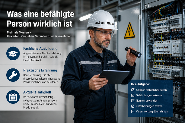 Was eine befähigte Person wirklich ist