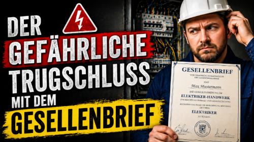 Der gefährliche Trugschluss mit dem Gesellenbrief