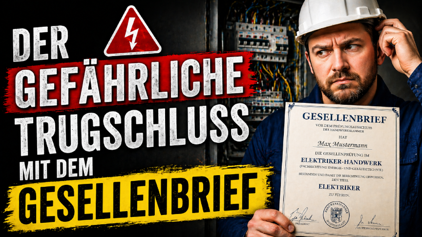 Der gefährliche Trugschluss mit dem Gesellenbrief